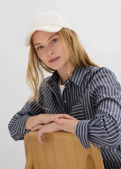 Damen bonprix Bekleidung·Jacken & Mäntel|Blusen & Tuniken|Longbluse aus reiner Baumwolle