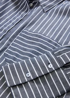 Damen bonprix Bekleidung·Jacken & Mäntel|Blusen & Tuniken|Longbluse aus reiner Baumwolle