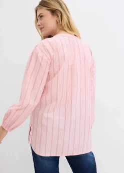 Damen bonprix Bekleidung·Jacken & Mäntel|Blusen & Tuniken|Longbluse aus Baumwollpopeline