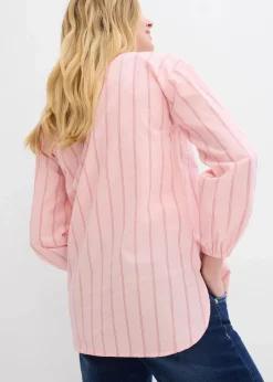 Damen bonprix Bekleidung·Jacken & Mäntel|Blusen & Tuniken|Longbluse aus Baumwollpopeline