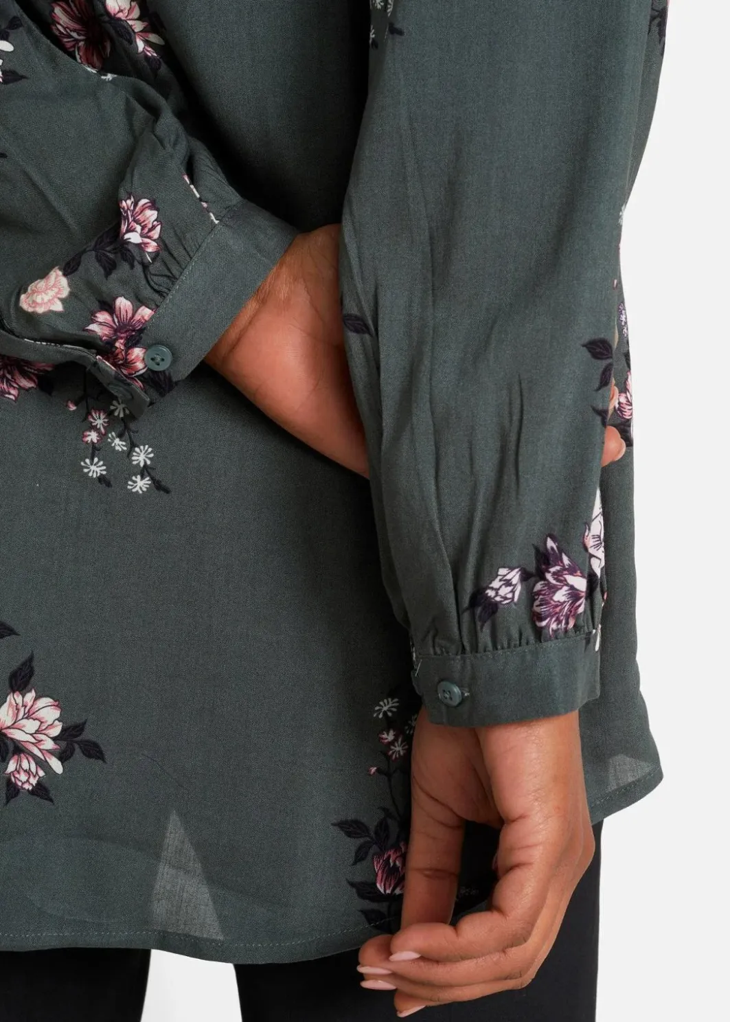 Damen bonprix Blusen & Tuniken|Nachhaltigere Materialien|Longbluse aus fließender Viskose