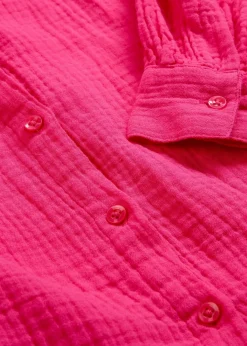Discount Longbluse aus luftigem Musselin Damen Blusen & Tuniken|Bekleidung·Jacken & Mäntel