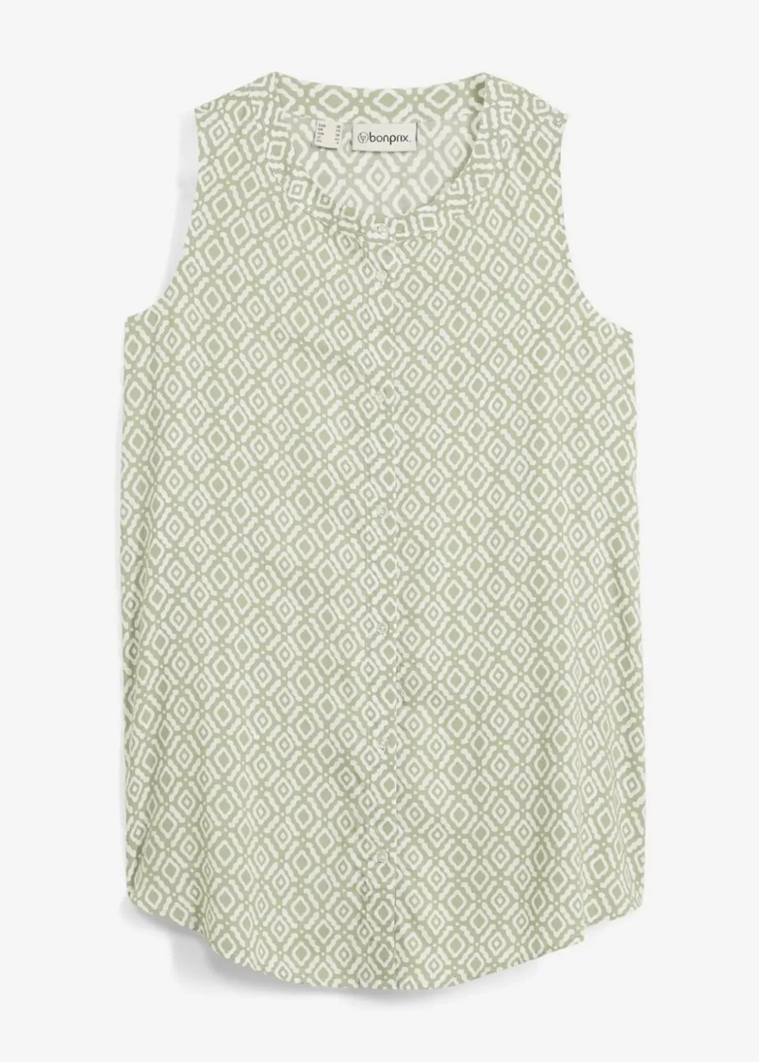Damen bonprix Blusen & Tuniken|Zweiteiler & Sets|Longbluse aus softer Viskose