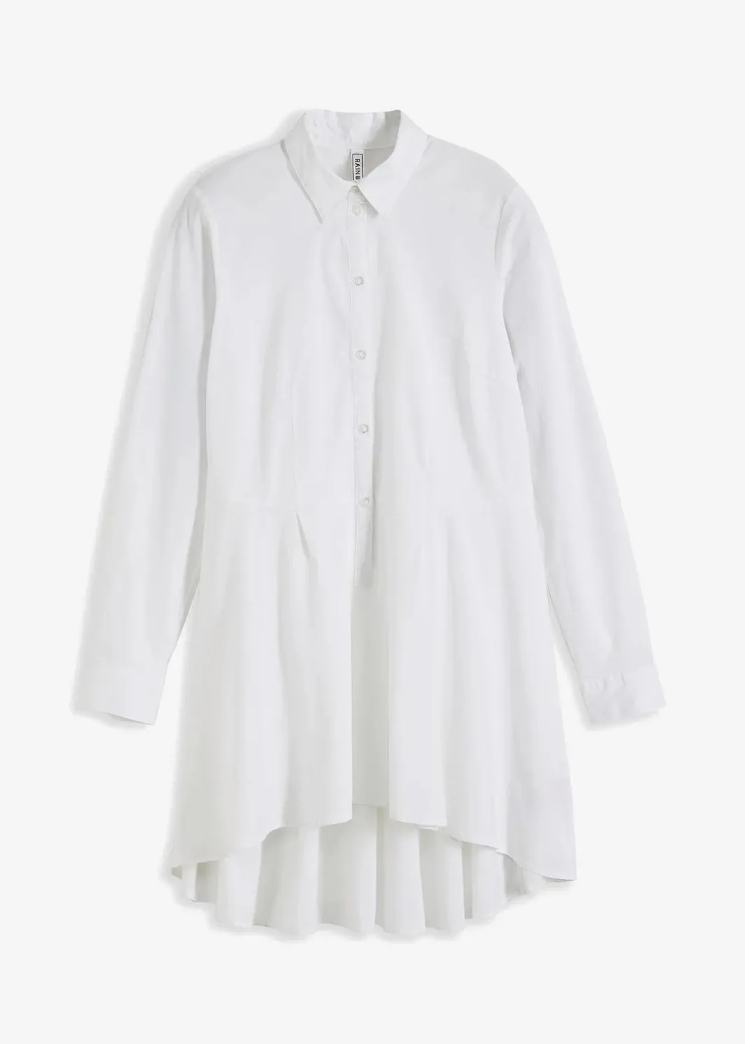 Sale Longbluse mit Volant Damen Blusen & Tuniken|Bekleidung·Jacken & Mäntel