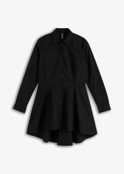 Damen bonprix Bekleidung·Jacken & Mäntel|Blusen & Tuniken|Longbluse mit Volant