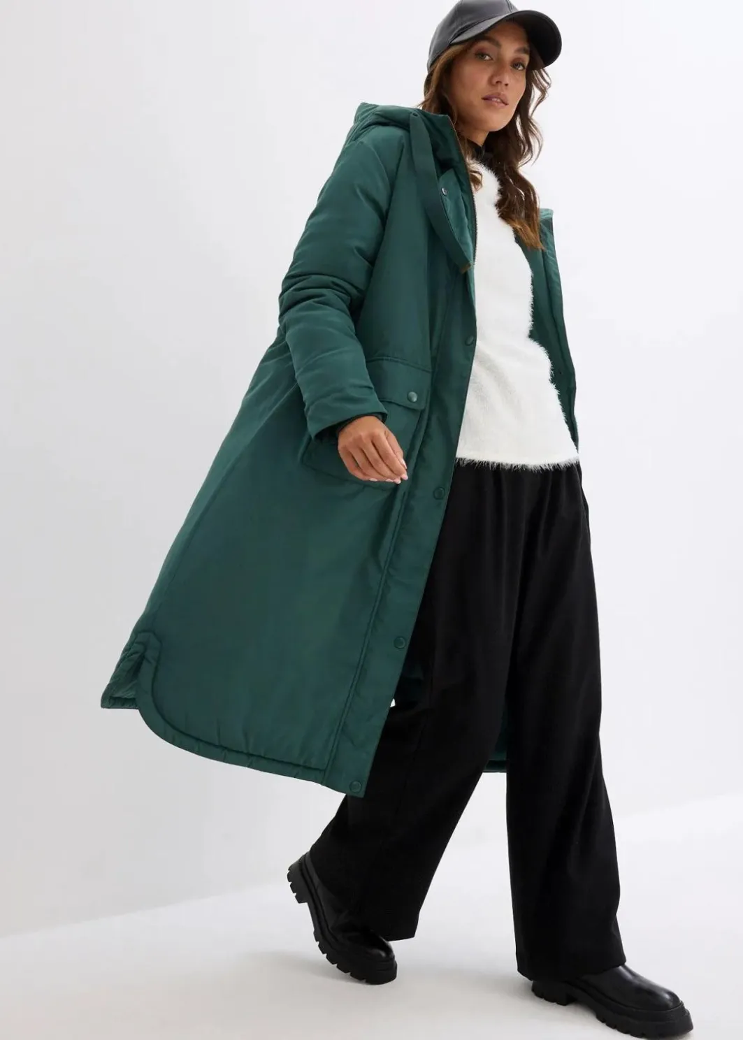 Clearance Long-Parka Damen Nachhaltigere Materialien|Jacken & Mäntel