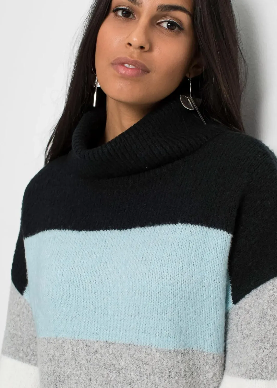 Damen bonprix Bekleidung·Umstandsmode|Strickmode|Long-Pullover
