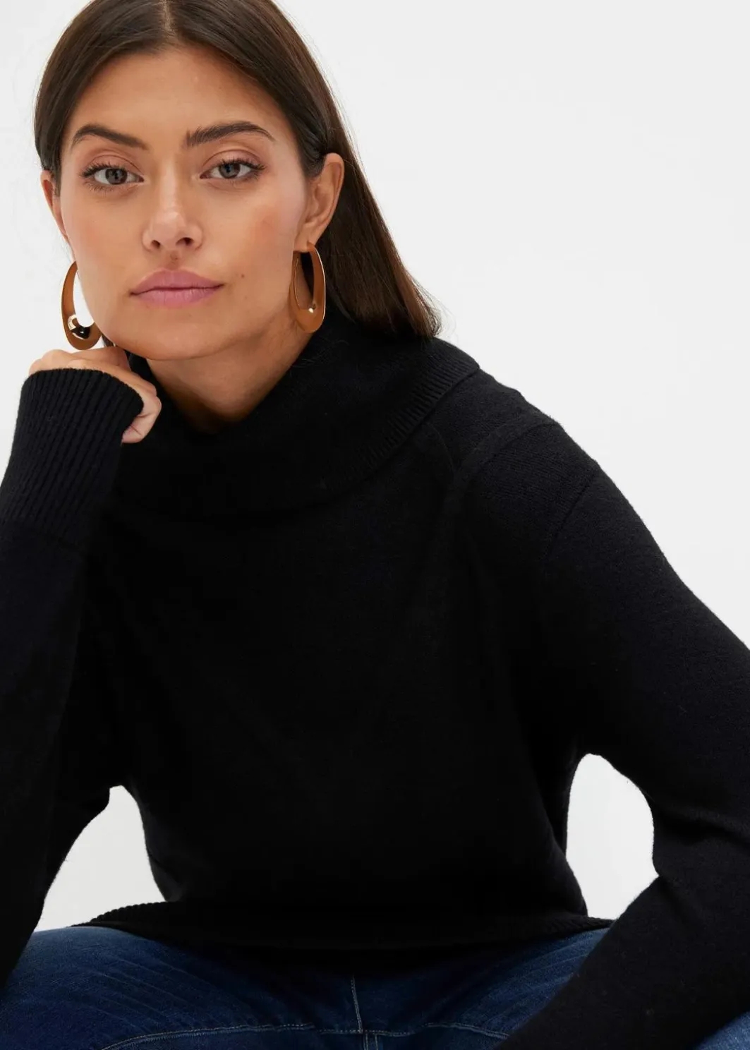 Damen bonprix Bekleidung·Umstandsmode|Strickmode|Longpullover