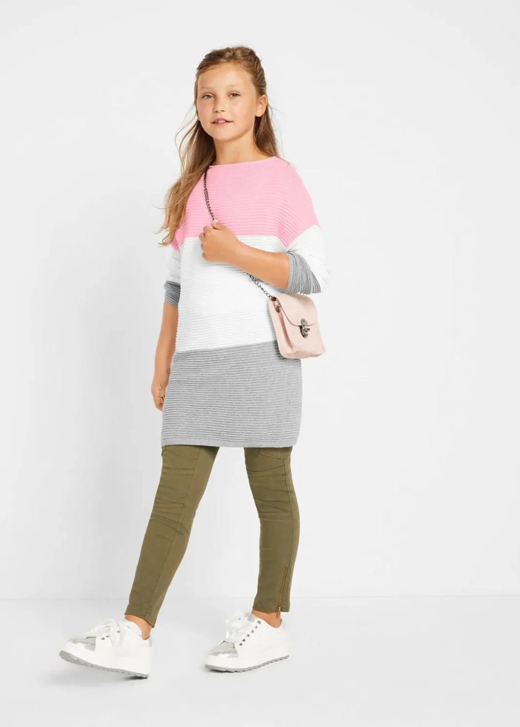 Kinder bonprix Mädchen 9-16 Jahre·Sweat & Strick|Longpullover