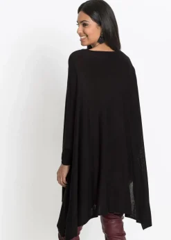 Online Long-Pullover aus Viskose-Mix Damen Bekleidung·Umstandsmode|Strickmode
