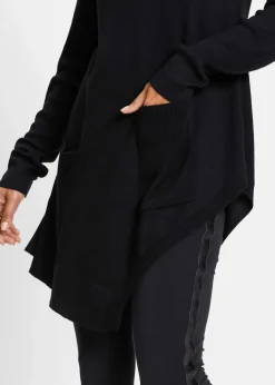 Damen bonprix Bekleidung·Umstandsmode|Bekleidung·Jeans|Long-Pullover aus Viskose-Mischung
