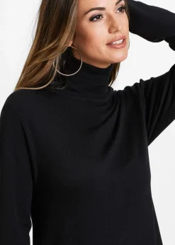 Damen bonprix Bekleidung·Umstandsmode|Bekleidung·Jeans|Long-Pullover aus Viskose-Mischung
