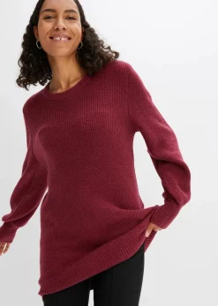 New Longpullover mit Knöpfen Damen Pullover & Strickjacken|Bekleidung·Jeans