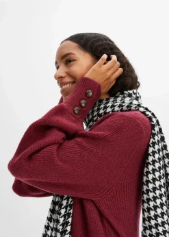 New Longpullover mit Knöpfen Damen Pullover & Strickjacken|Bekleidung·Jeans