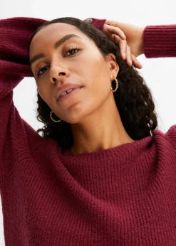 New Longpullover mit Knöpfen Damen Pullover & Strickjacken|Bekleidung·Jeans