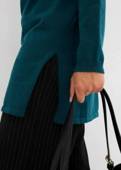 Hot Longpullover mit recycelter Baumwolle Damen Bekleidung·Umstandsmode|Bekleidung·Röcke