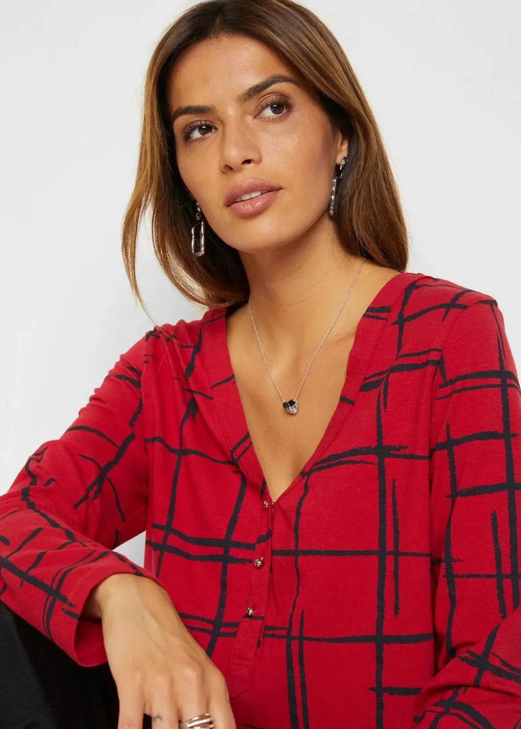 Damen bonprix Shirts & Tops|Longshirt