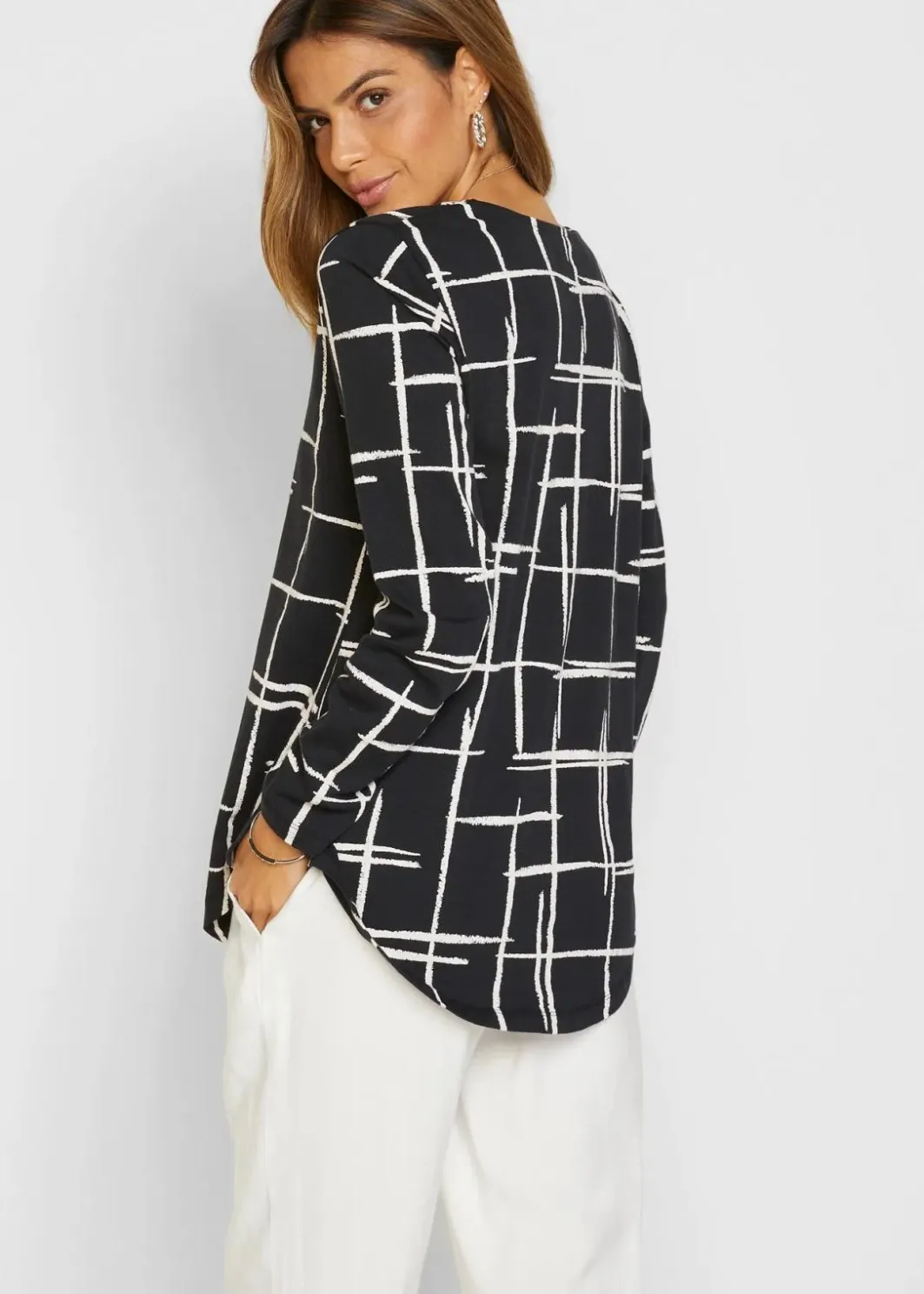 Damen bonprix Shirts & Tops|Longshirt