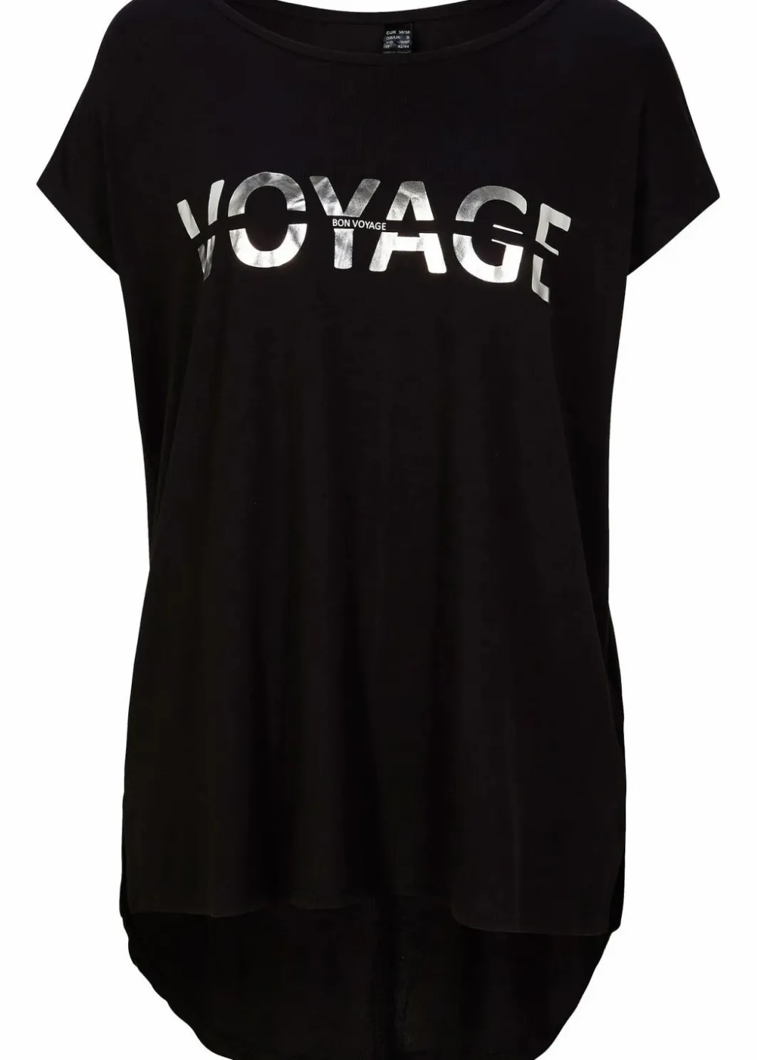 Discount Longshirt aus Viskose-Mix Damen Nachhaltigere Materialien|Shirts & Tops