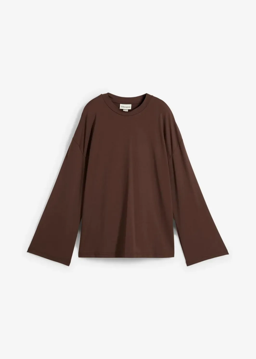 Damen bonprix Shirts & Tops|Longshirt aus fließender Qualität