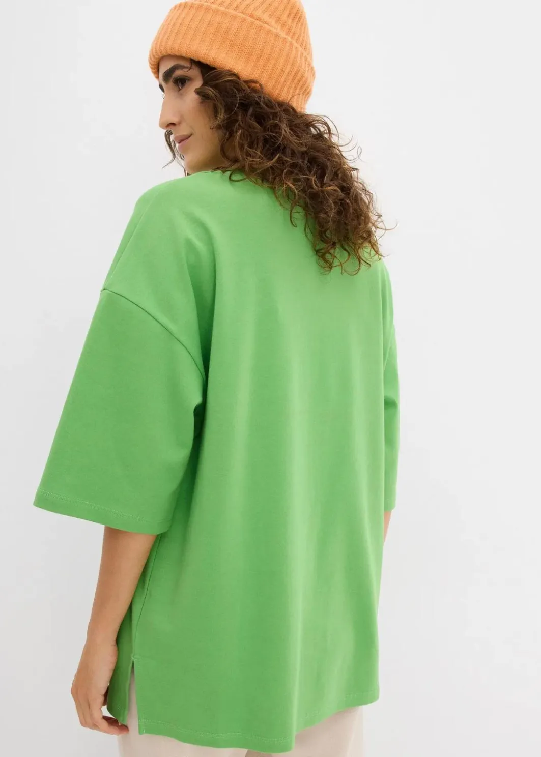 Outlet Longshirt aus Interlock Damen Shirts & Tops|Zweiteiler & Sets