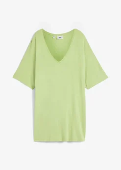 Outlet Long-Shirt aus nachhaltigem Viskose-Mix Damen Shirts & Tops