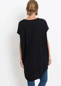 Damen bonprix Shirts & Tops|Longshirt aus reiner Baumwolle