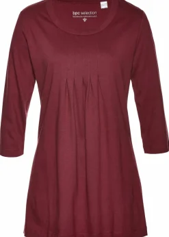 Damen bonprix Shirts & Tops|Longshirt aus reiner Baumwolle