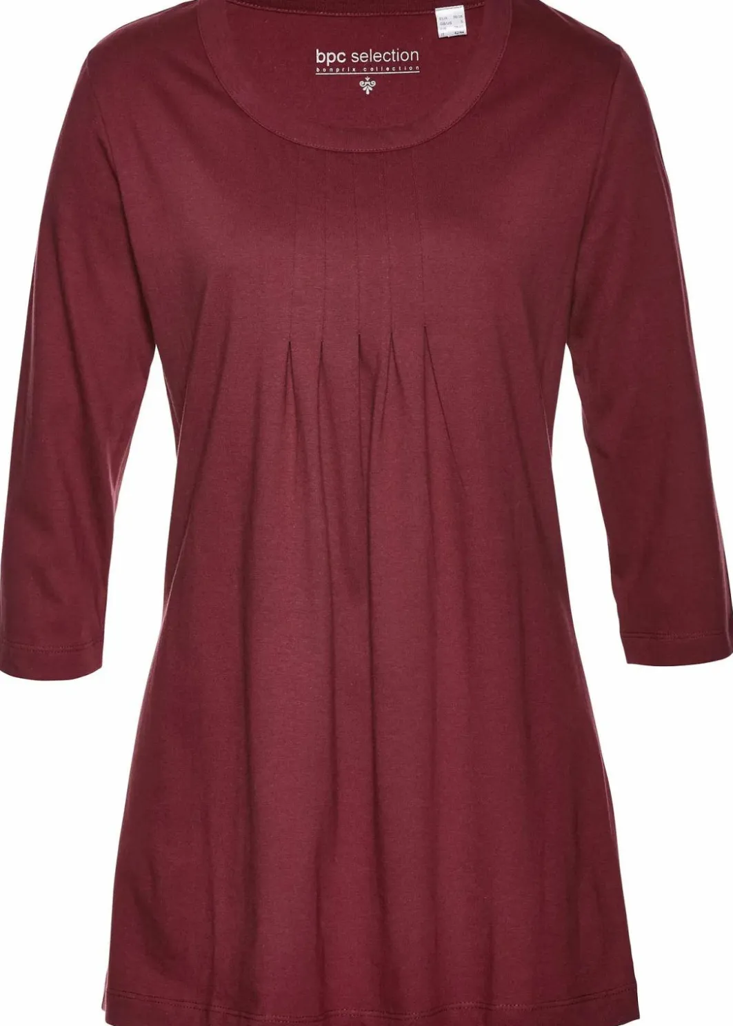 Damen bonprix Shirts & Tops|Longshirt aus reiner Baumwolle