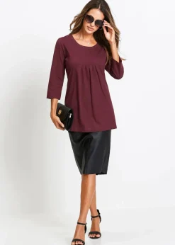 Damen bonprix Shirts & Tops|Longshirt aus reiner Baumwolle