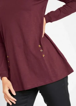 Discount Longshirt aus reiner Baumwolle Damen Shirts & Tops