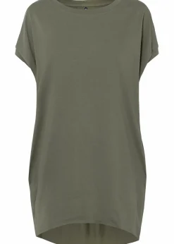 Sale Longshirt aus reiner Baumwolle Damen Shirts & Tops