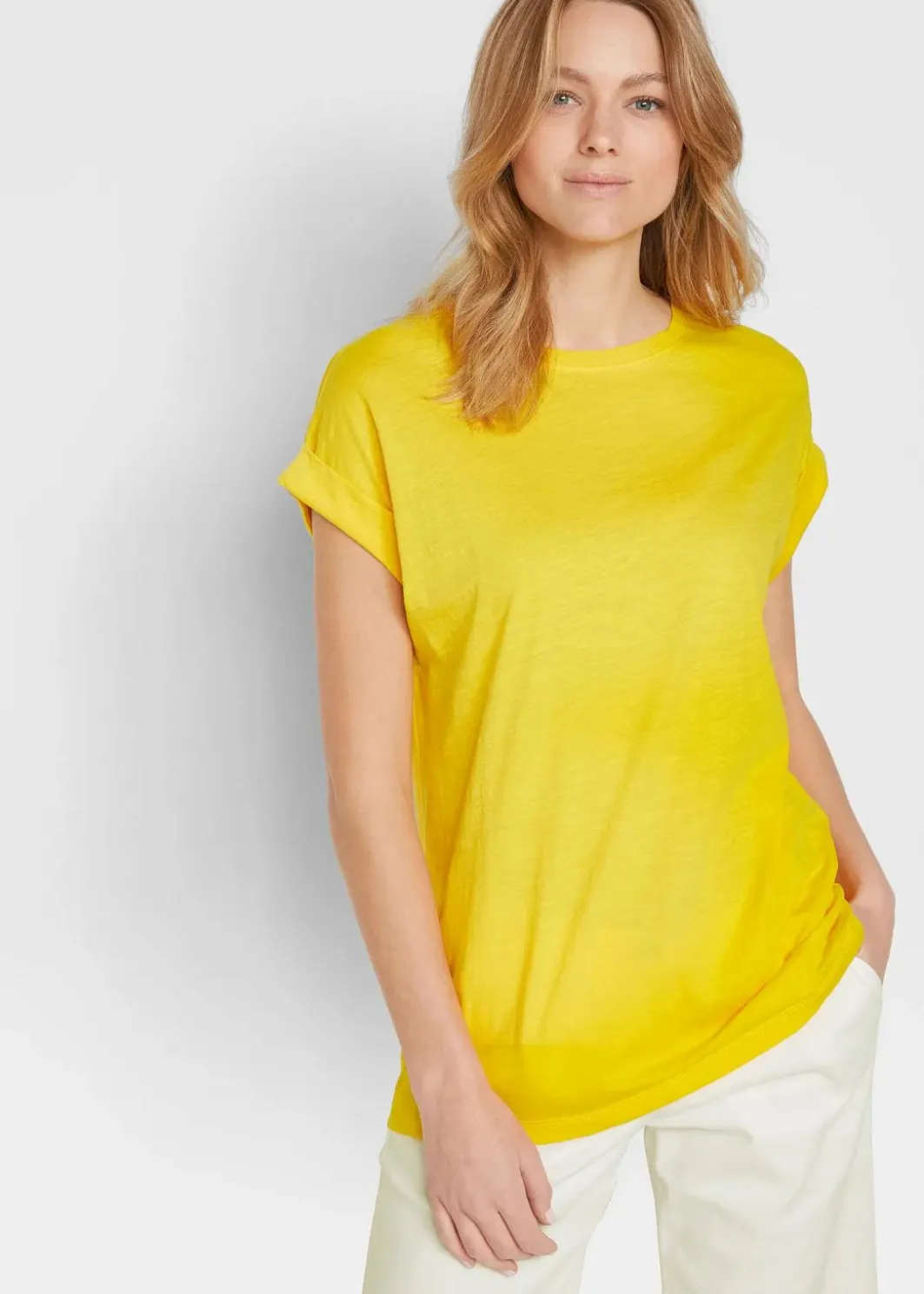 Longshirt aus reiner Bio-Baumwolle (2er Pack) Damen Shirts & Tops|Basics