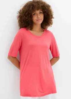 Damen bonprix Bekleidung·Röcke|Basics|Longshirt aus softer Viskose