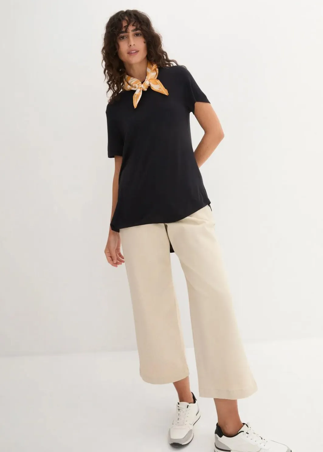 Damen bonprix Bekleidung·Röcke|Basics|Longshirt aus softer Viskose