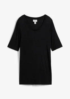 Damen bonprix Shirts & Tops|Basics|Longshirt aus softer Viskose