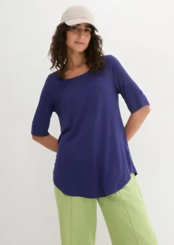 Damen bonprix Shirts & Tops|Basics|Long-Shirt aus softer Viskose