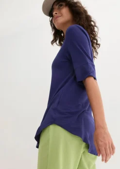 Damen bonprix Shirts & Tops|Basics|Long-Shirt aus softer Viskose
