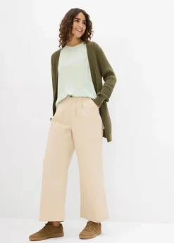 Damen bonprix Nachhaltigere Materialien|Shirts & Tops|Longshirt aus softer Viskose