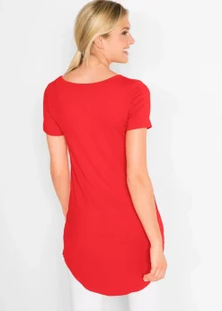 Damen bonprix Shirts & Tops|Basics|Longshirt aus softer Viskose