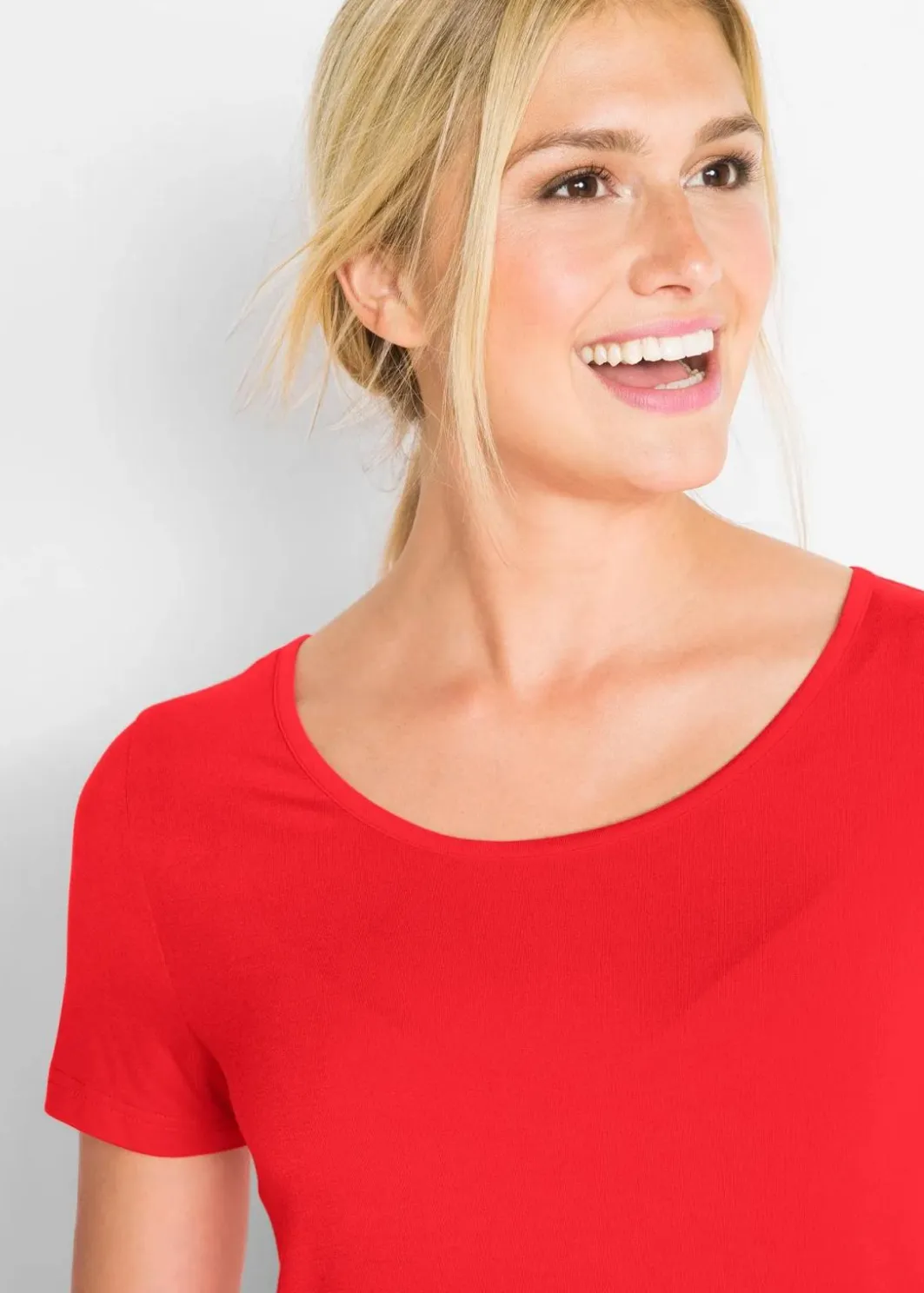 Damen bonprix Shirts & Tops|Basics|Longshirt aus softer Viskose