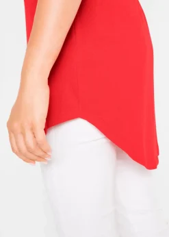 Damen bonprix Shirts & Tops|Basics|Longshirt aus softer Viskose
