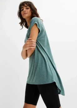 Hot Longshirt aus Viskose-Mischung Damen Shirts & Tops