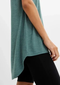 Hot Longshirt aus Viskose-Mischung Damen Shirts & Tops