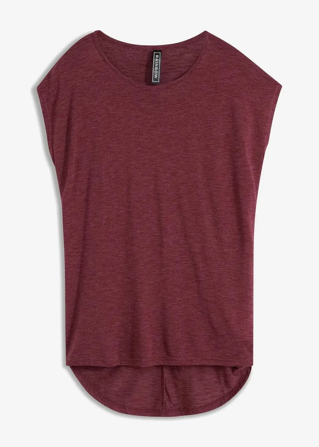 Damen bonprix Shirts & Tops|Longshirt aus Viskose-Mischung