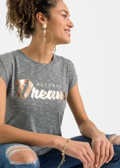 Discount Longshirt aus Viskose-Mix Damen Shirts & Tops