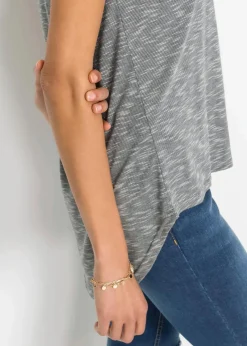 Discount Longshirt aus Viskose-Mix Damen Shirts & Tops