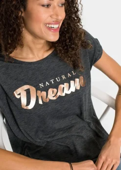 New Longshirt aus Viskose-Mix Damen Shirts & Tops