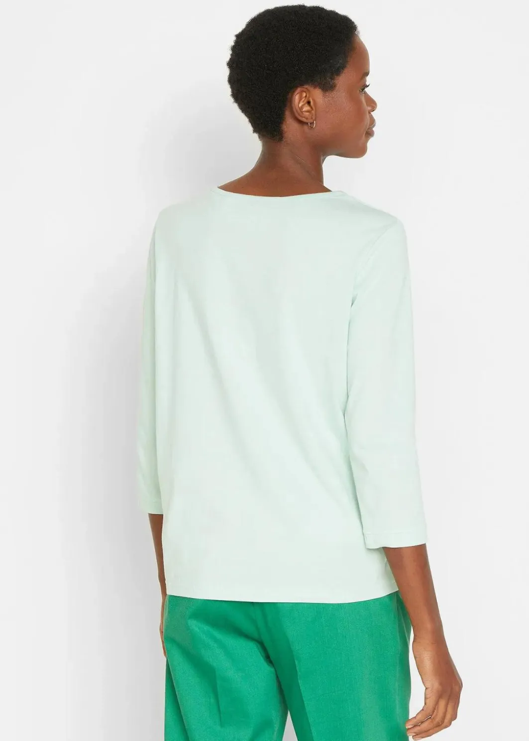 Damen bonprix Shirts & Tops|Basics|Longshirt (5er-Pack)