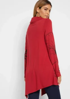 Online Longshirt mit Rollkragen Damen Shirts & Tops